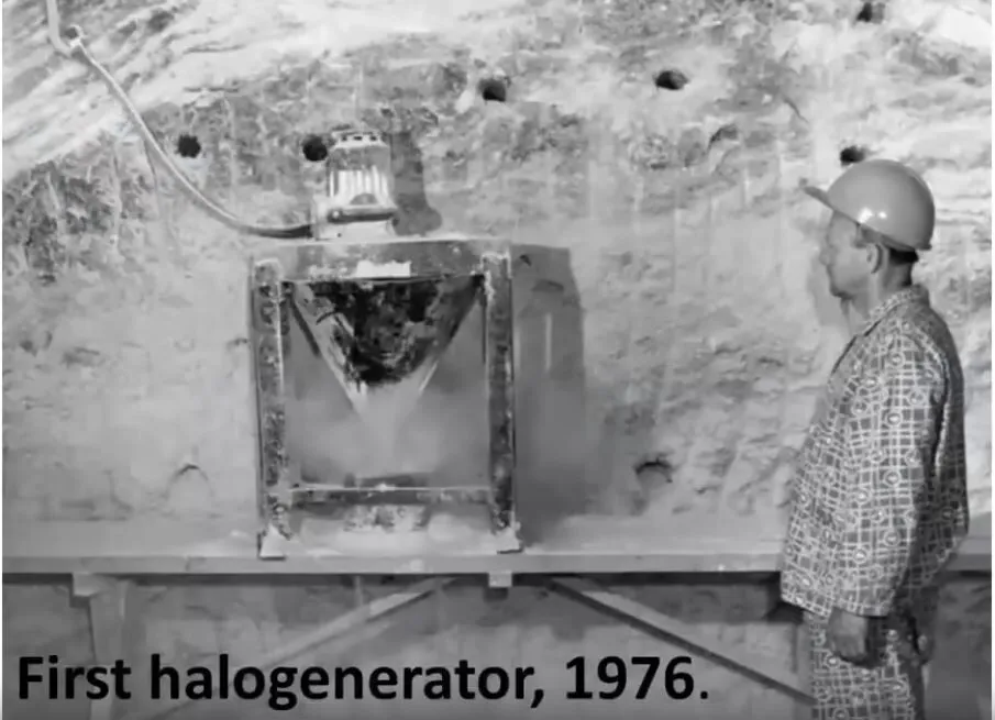 First Halogenerator